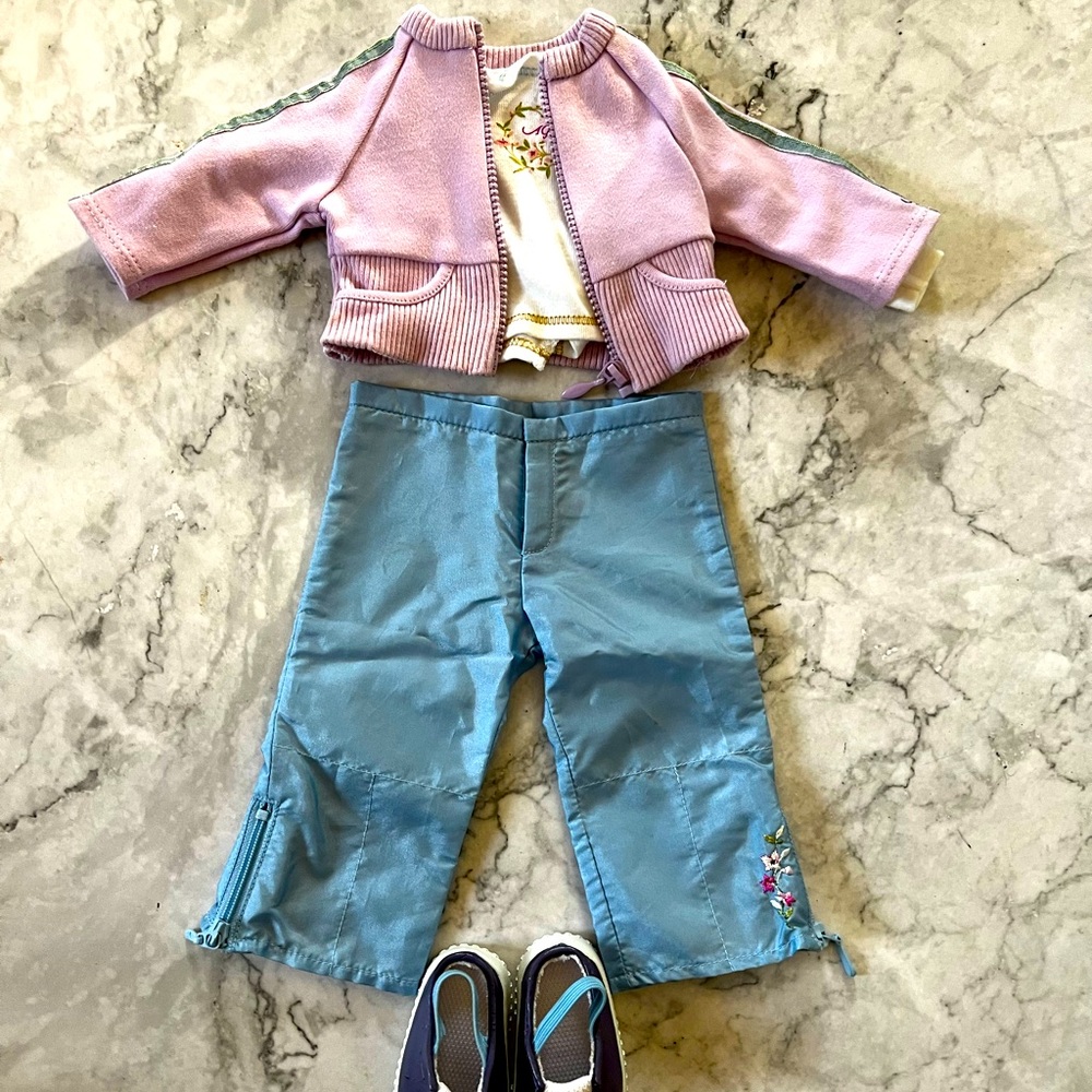 Vintage American Girl Doll Sporty School Outfit